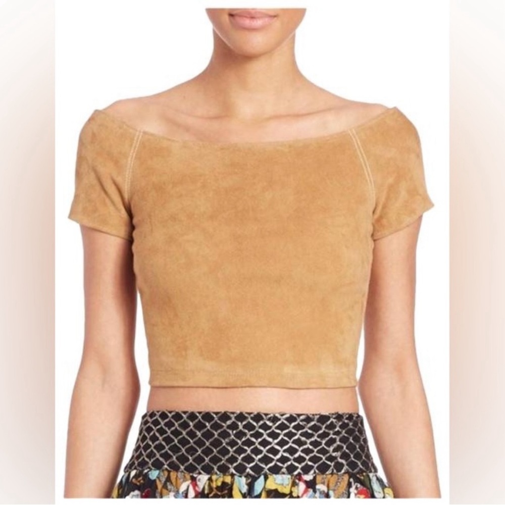Alice + Olivia crop top